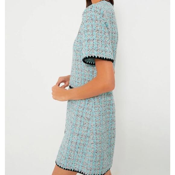 TUCKERNUCK Pomander Place Blue Tweed Josephine Dress NWT Size XL - Picture 3 of 8